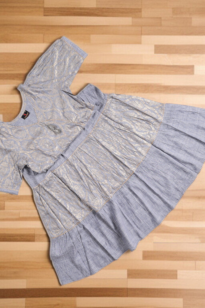 Ethereal Elegance- Stylish Casual & Party Wear Midi Dress