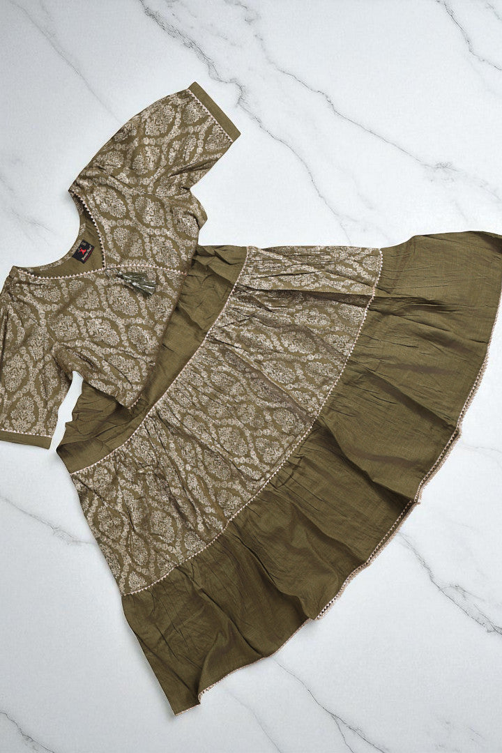 Ethereal Elegance- Stylish Casual & Party Wear Midi Dress