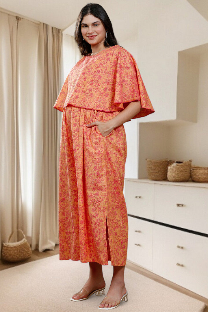 Maternity Poncho Gown for Easy Wear & All-Day Comfort