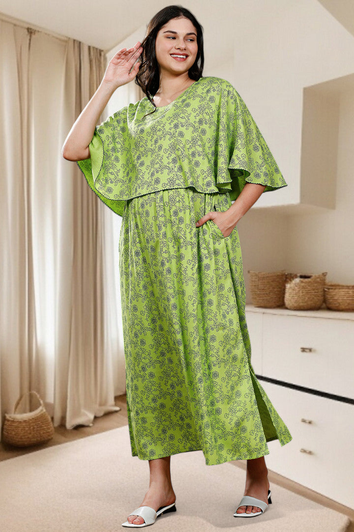 Maternity Poncho Gown for Easy Wear & All-Day Comfort
