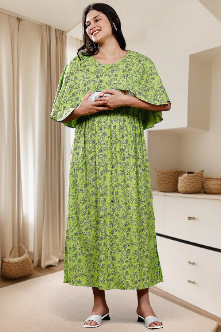 Maternity Poncho Gown for Easy Wear & All-Day Comfort