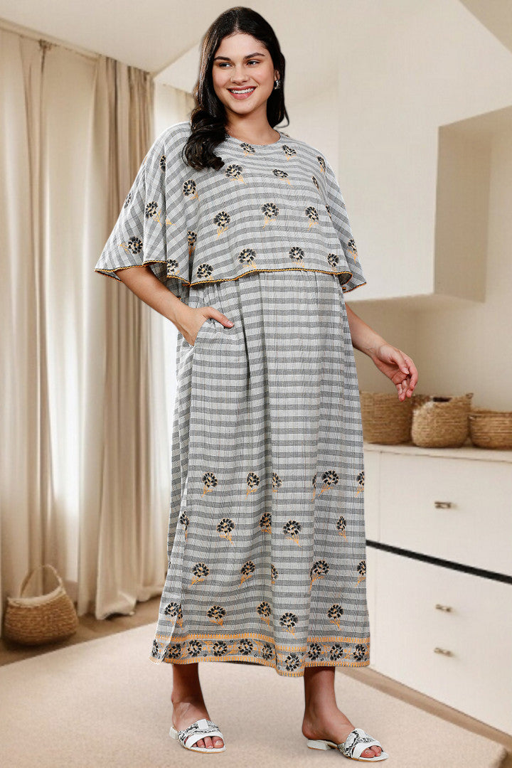 Maternity Poncho Gown for Easy Wear & All-Day Comfort