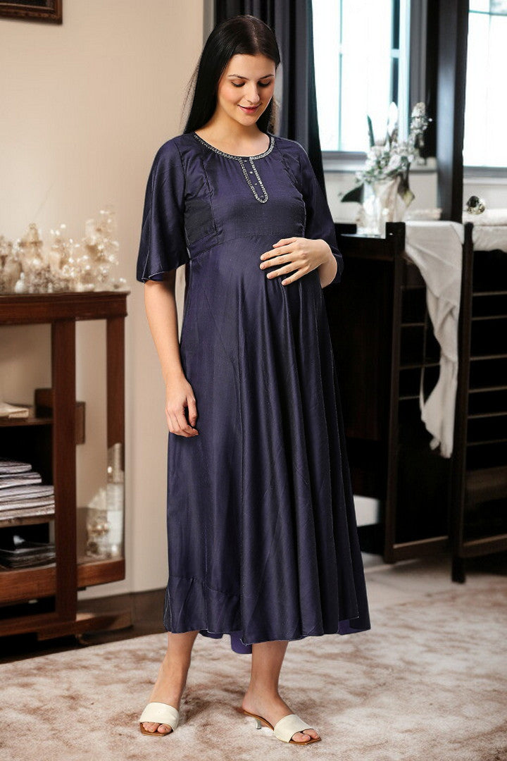 Maternity Kurta - Designed For Pregnancy & Feeding