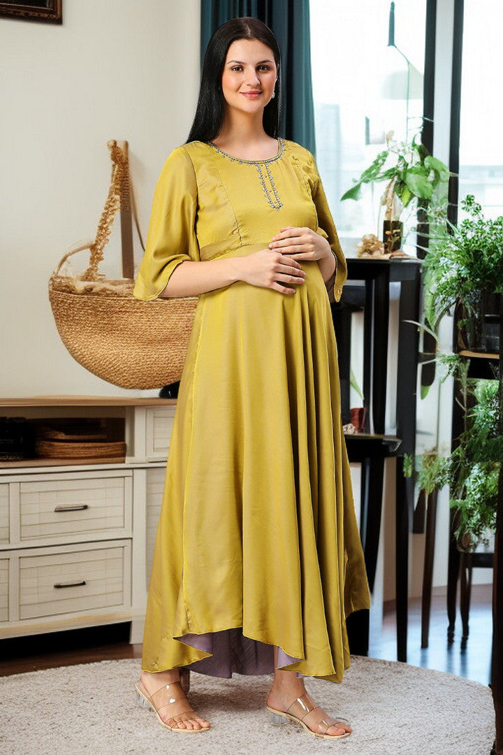 Maternity Kurta - Designed For Pregnancy & Feeding