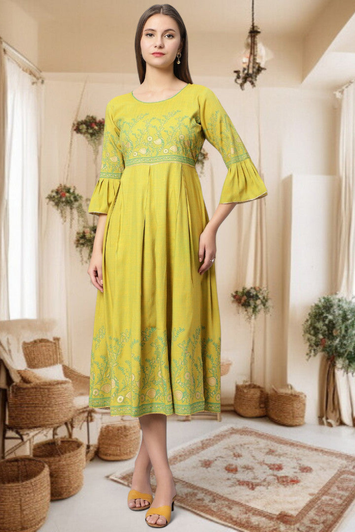 Trendy Printed Casual Kurta For Every Occasion