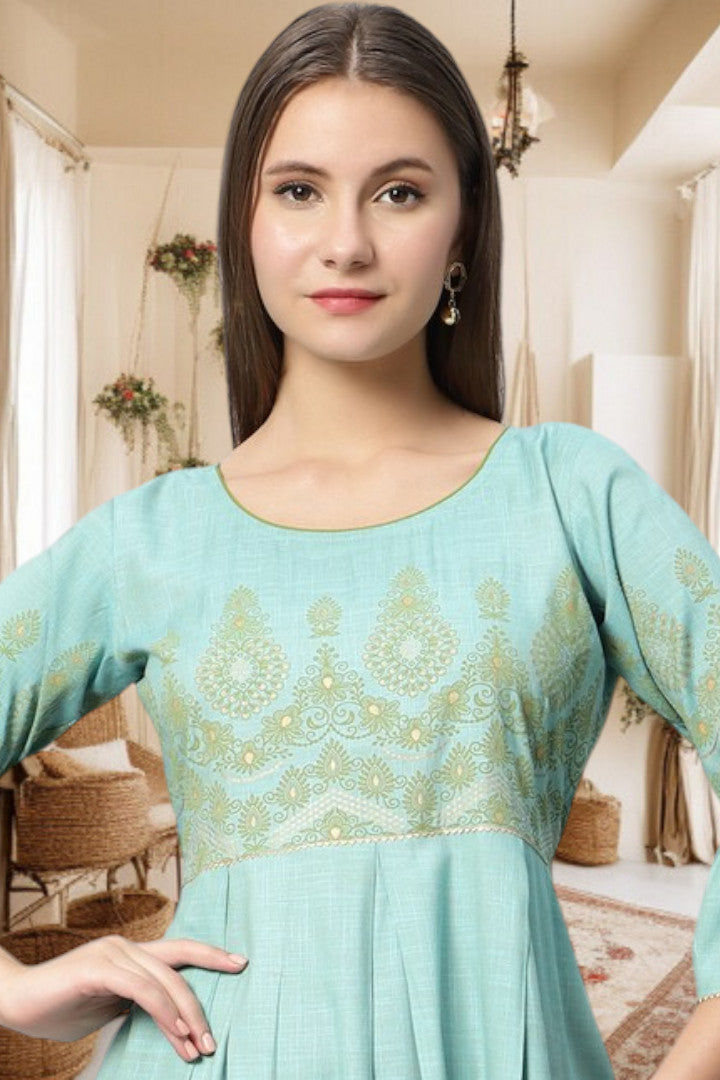 Trendy Printed Casual Kurta For Every Occasion