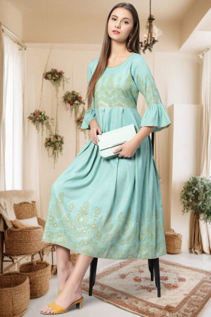 Trendy Printed Casual Kurta For Every Occasion
