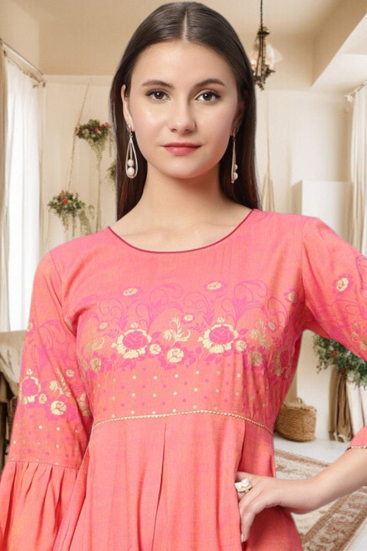 Trendy Printed Casual Kurta For Every Occasion
