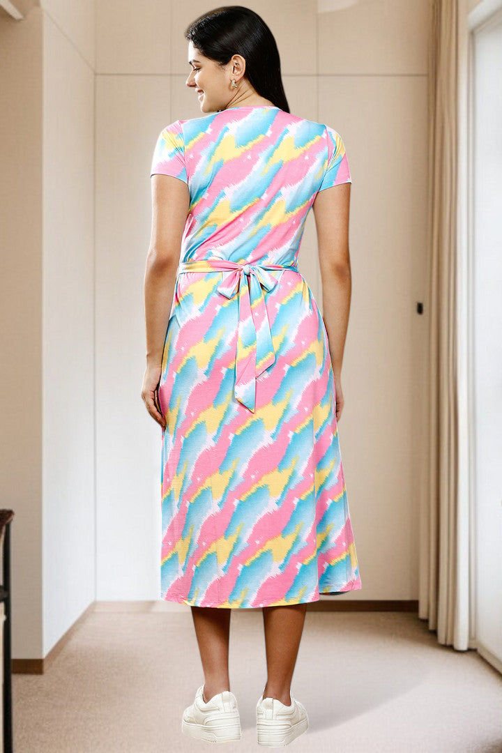 Zipless Maternity Dress – Perfect for Daily & Casual Wear