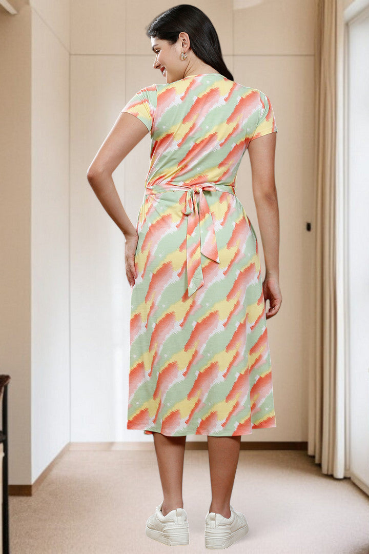 Zipless Maternity Dress – Perfect for Daily & Casual Wear