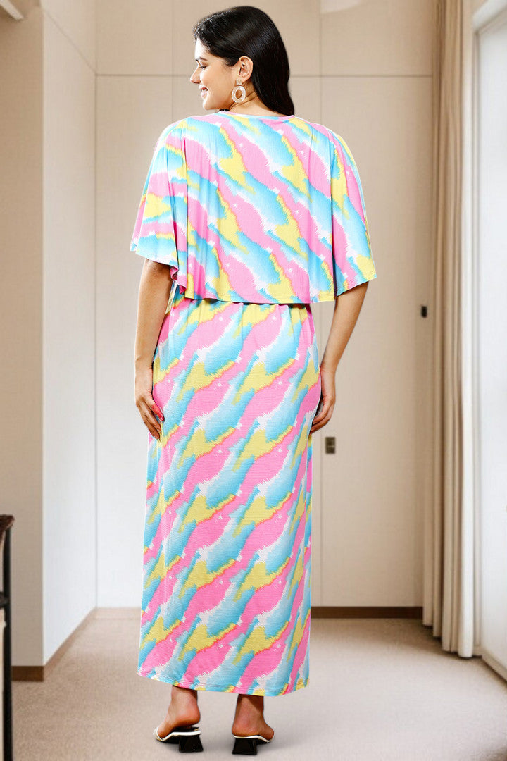 Zipless Maternity Poncho Gown for Easy Wear & All-Day Comfort