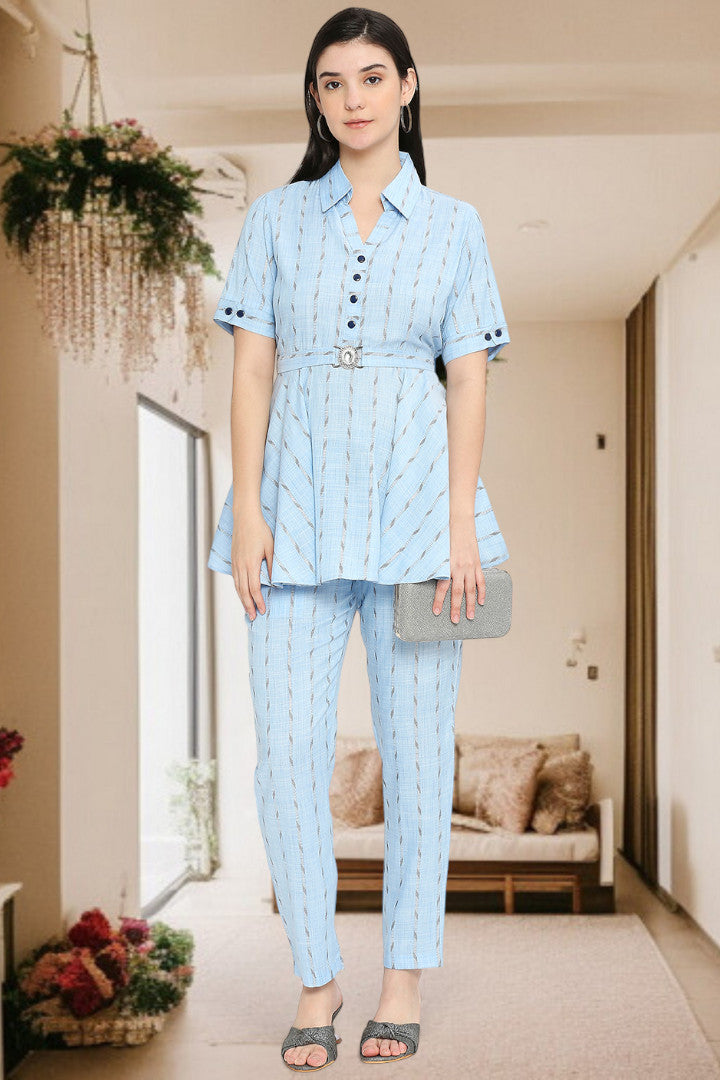 Trendy Cotton Co-ord Set – Stylish Two-Piece Outfit