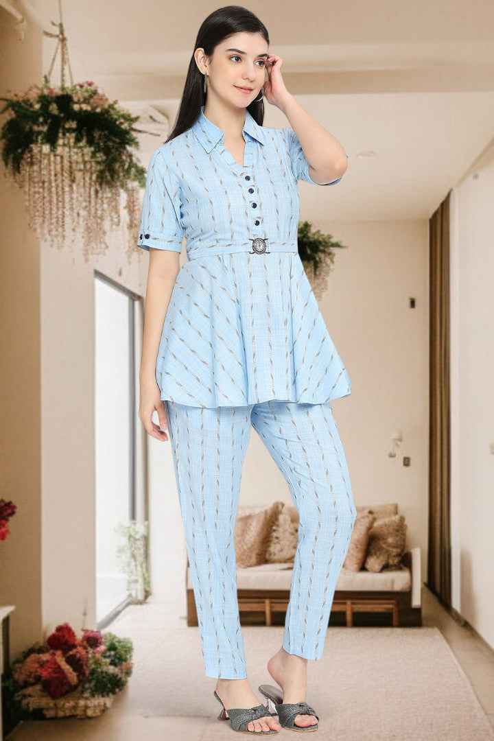 Trendy Cotton Co-ord Set – Stylish Two-Piece Outfit