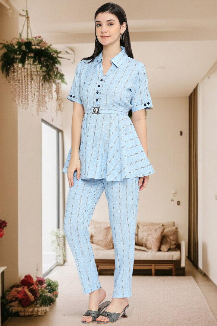 Trendy Cotton Co-ord Set – Stylish Two-Piece Outfit
