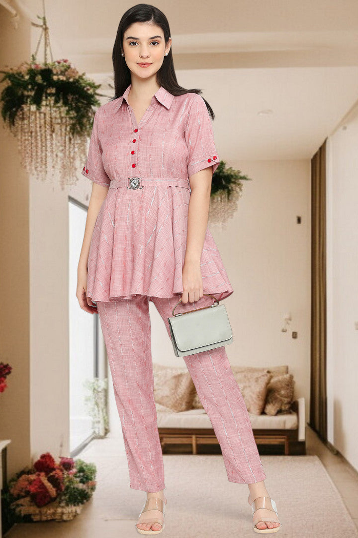 Trendy Cotton Co-ord Set – Stylish Two-Piece Outfit