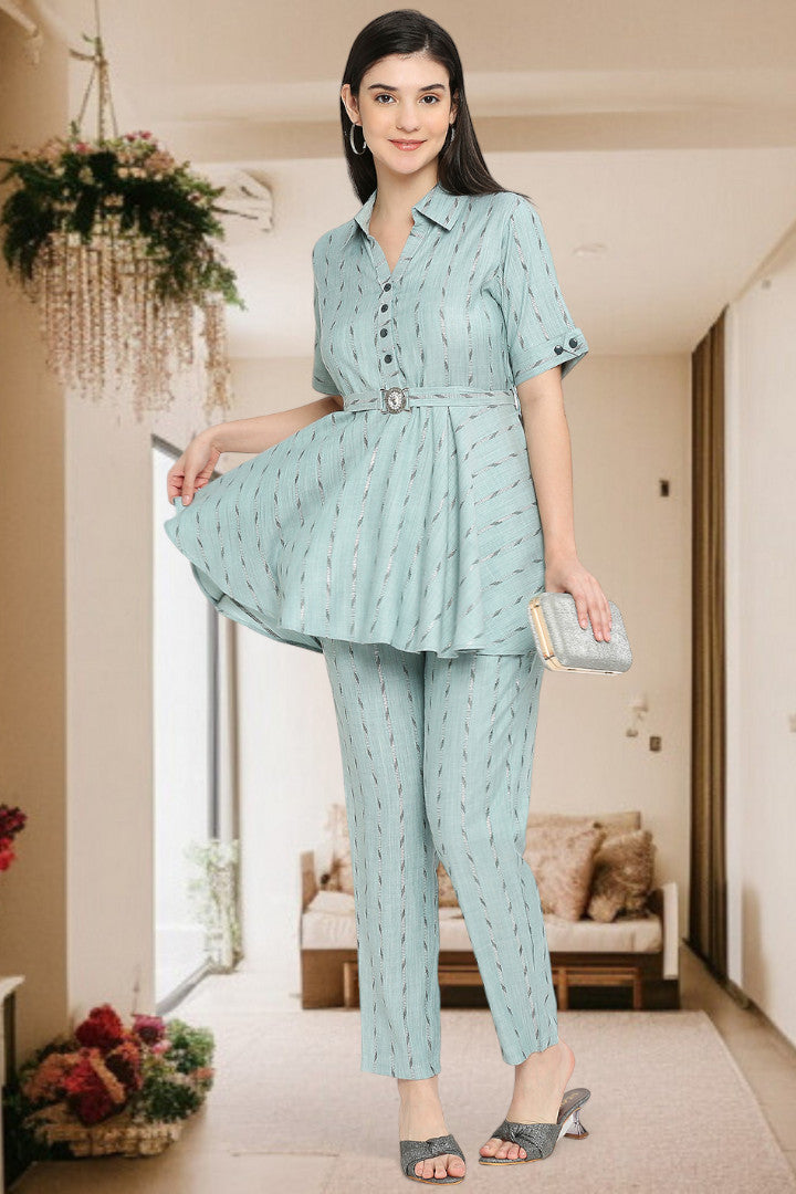 Trendy Cotton Co-ord Set – Stylish Two-Piece Outfit