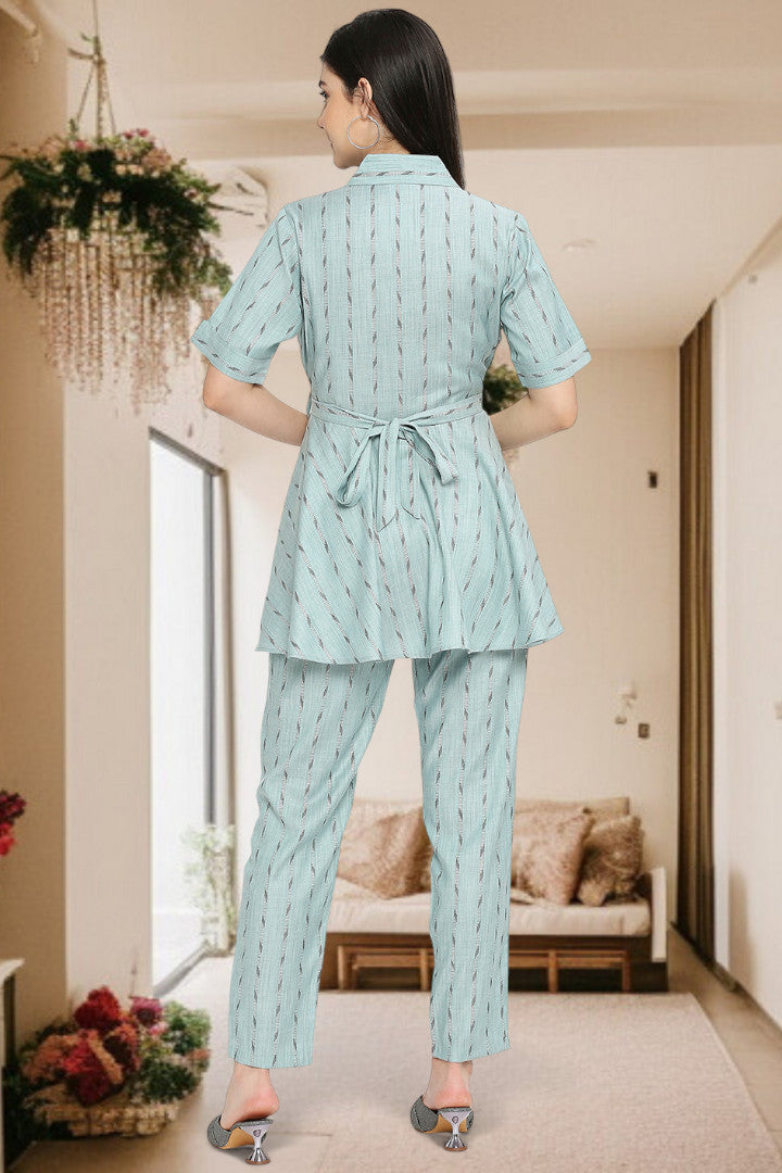 Trendy Cotton Co-ord Set – Stylish Two-Piece Outfit
