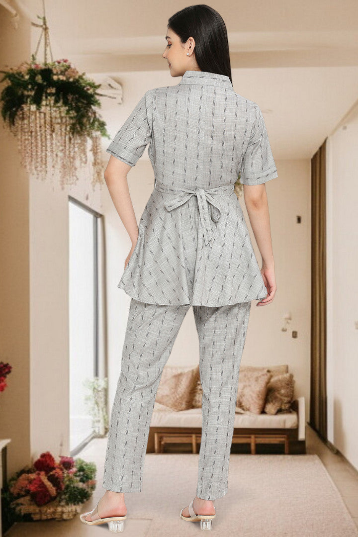 Trendy Cotton Co-ord Set – Stylish Two-Piece Outfit