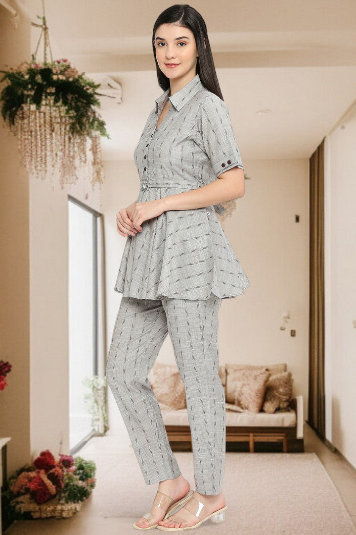 Trendy Cotton Co-ord Set – Stylish Two-Piece Outfit