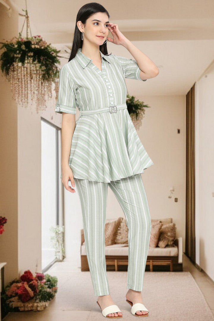 Trendy Cotton Co-ord Set – Stylish Two-Piece Outfit