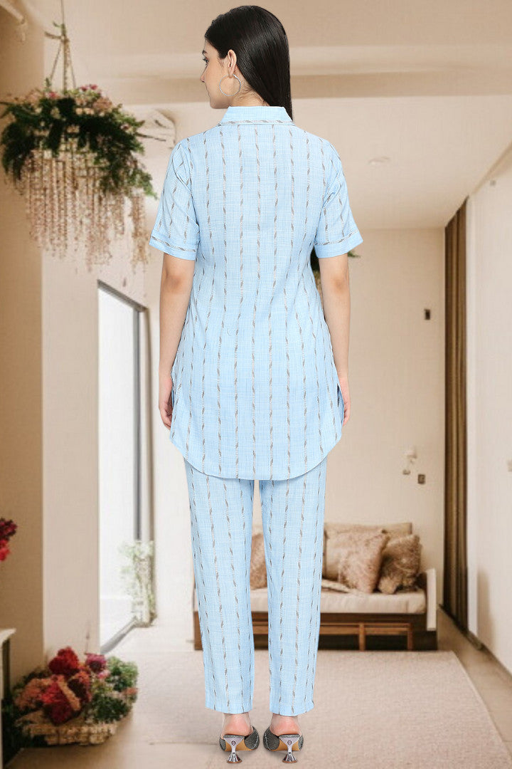 Trendy Cotton Co-ord Set – Stylish Two-Piece Outfit