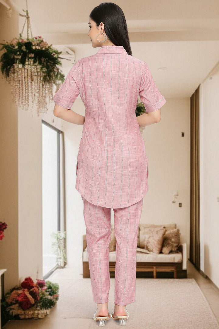 Trendy Cotton Co-ord Set – Stylish Two-Piece Outfit