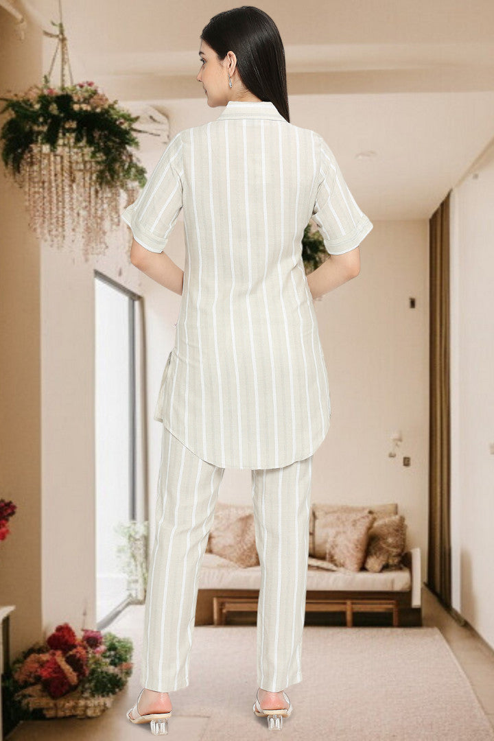 Trendy Cotton Co-ord Set – Stylish Two-Piece Outfit