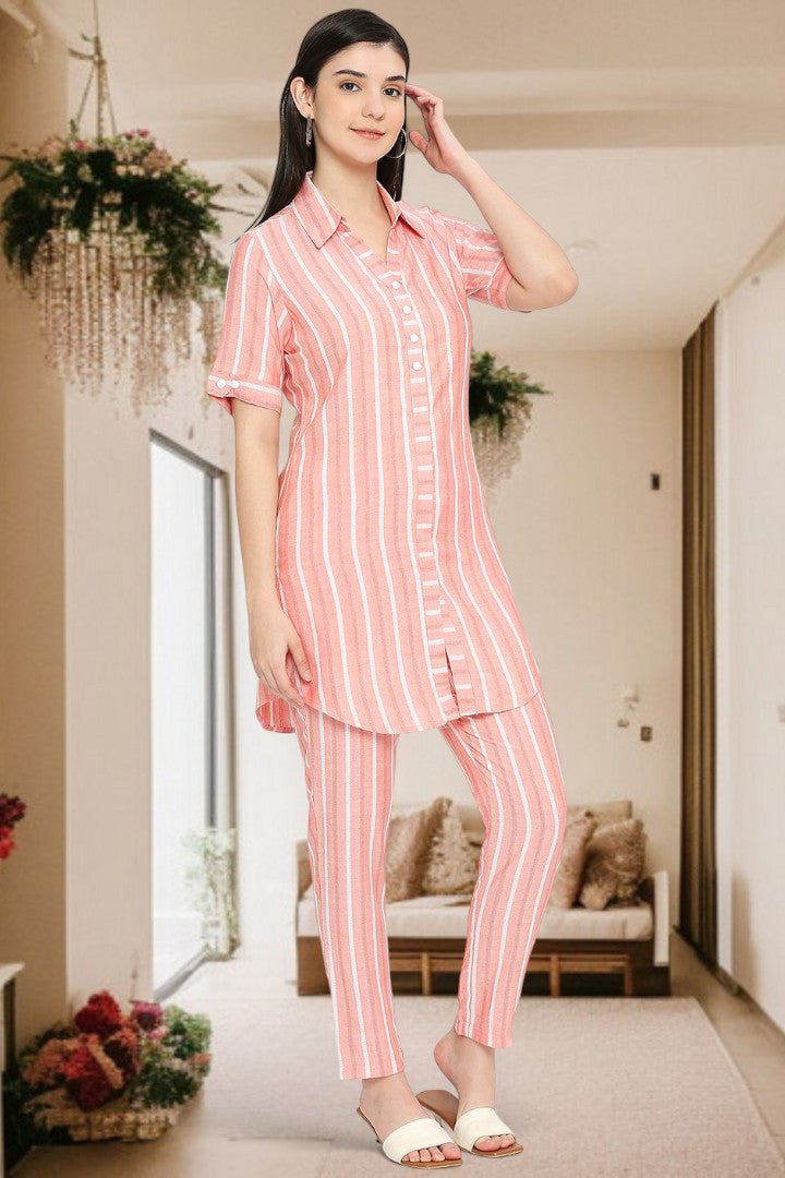 Trendy Cotton Co-ord Set – Stylish Two-Piece Outfit