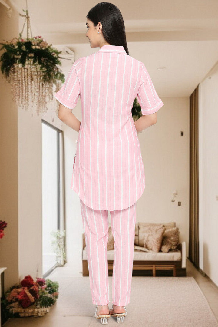 Trendy Cotton Co-ord Set – Stylish Two-Piece Outfit
