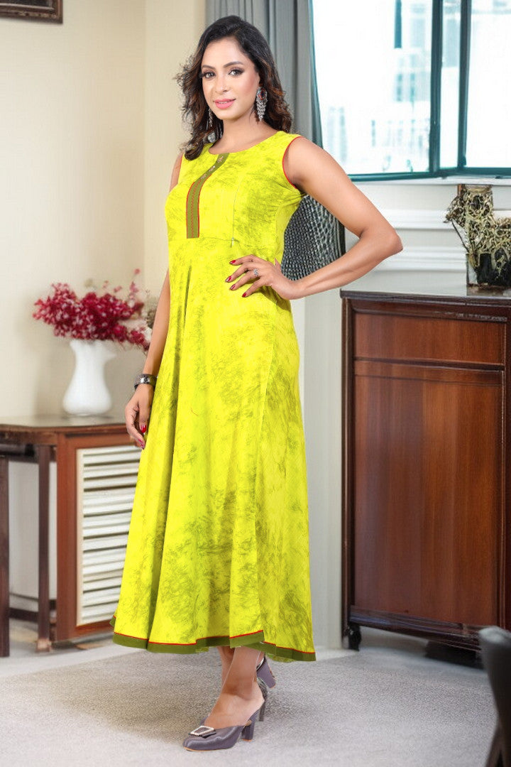 PolyCotton Maternity Kurta - Designed For Pregnancy & Feeding
