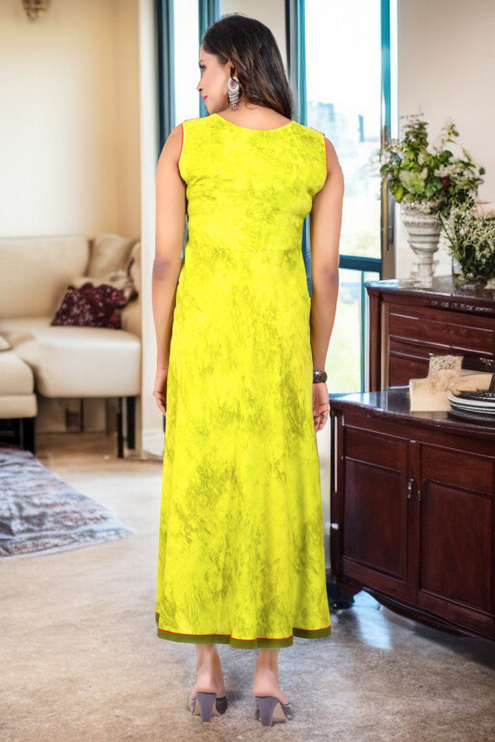 PolyCotton Maternity Kurta - Designed For Pregnancy & Feeding