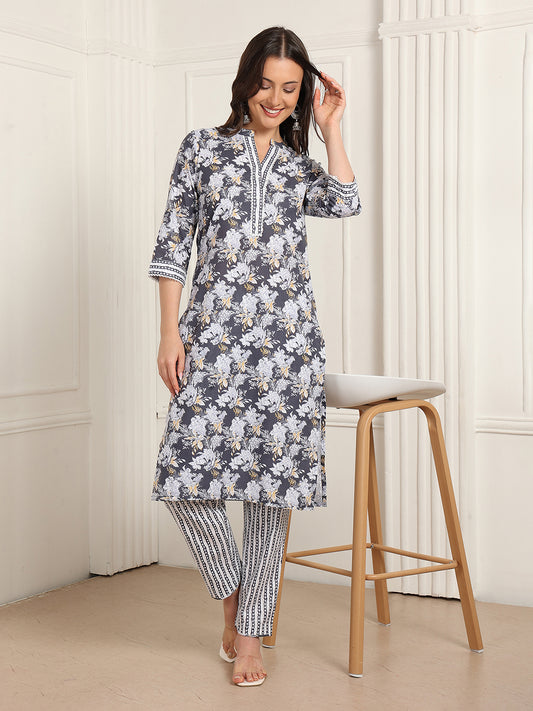 Statement Co-ord Set – Casual, Festive & Outings (DS844)