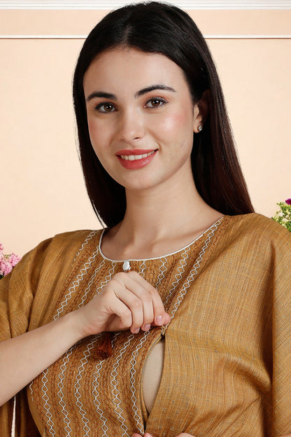 Rayon Printed Maternity Kaftan – Designed for Pregnancy & Nursing