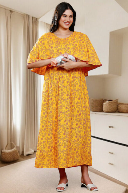 Maternity Poncho Gown for Easy Wear & All-Day Comfort