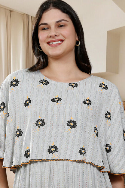 Maternity Poncho Gown for Easy Wear & All-Day Comfort