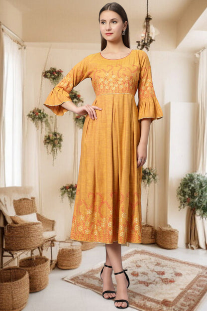 Trendy Printed Casual Kurta For Every Occasion
