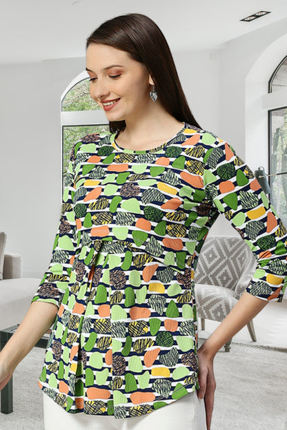 Zipless Maternity & Feeding Tunic Top (DST-149)