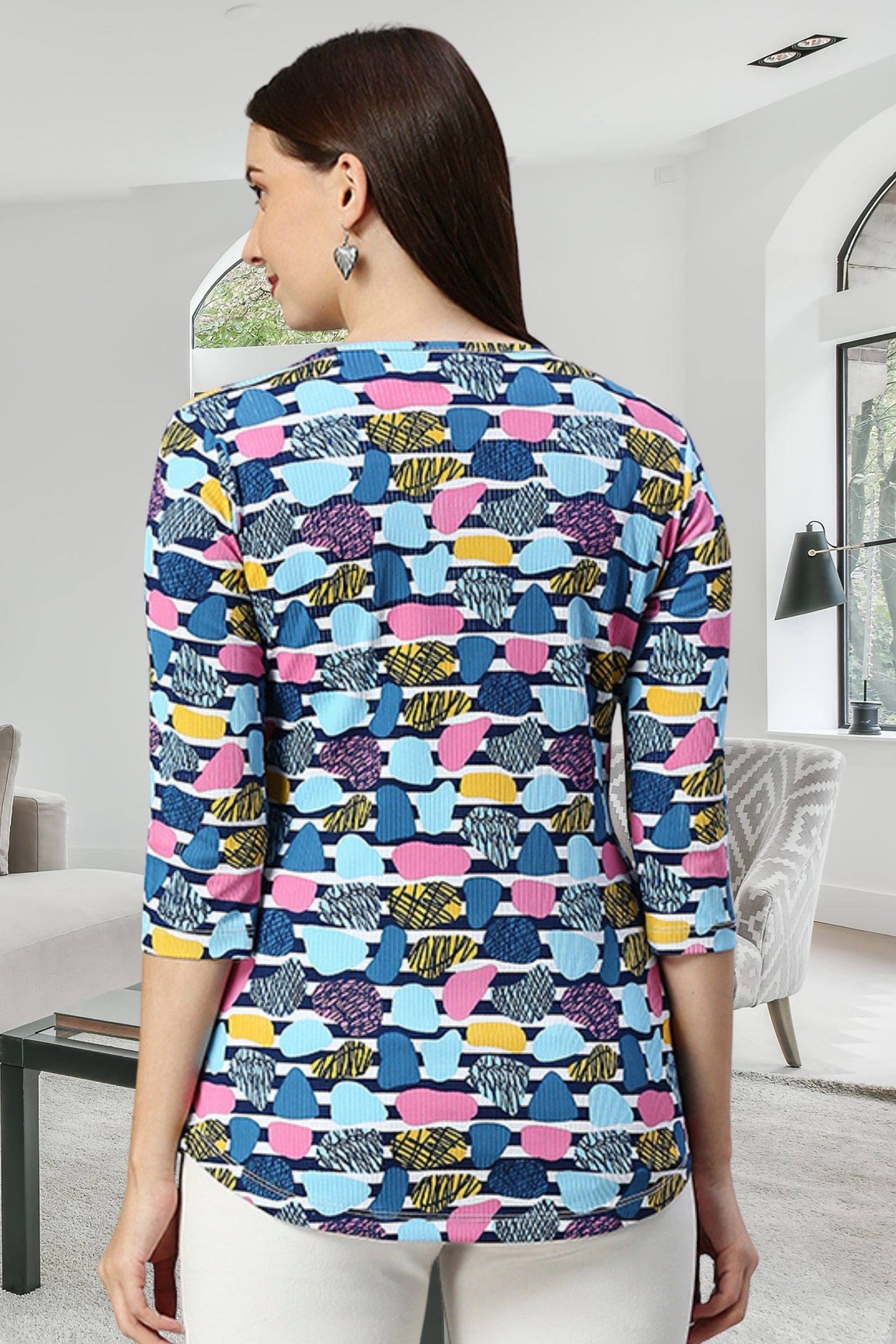 Zipless Maternity & Feeding Tunic Top (DST-150)