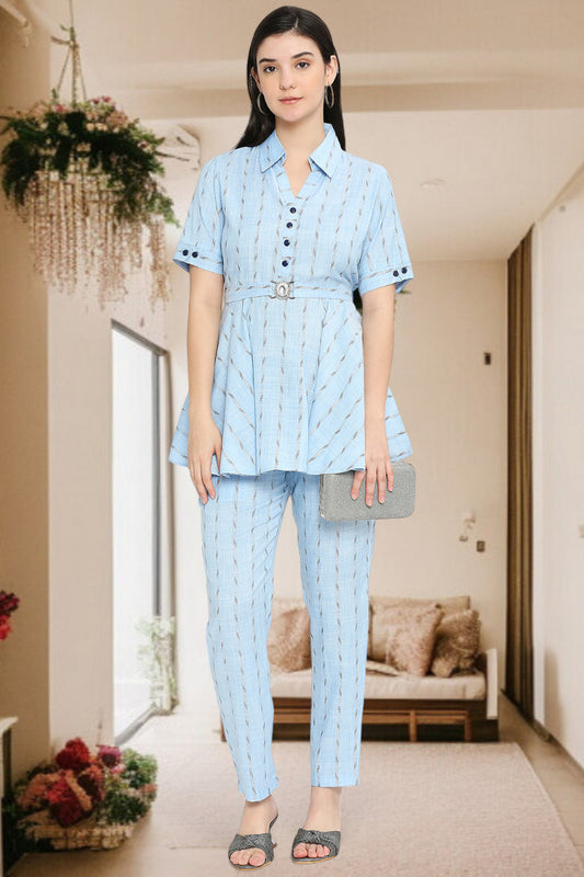 Trendy Cotton Co-ord Set – Stylish Two-Piece Outfit