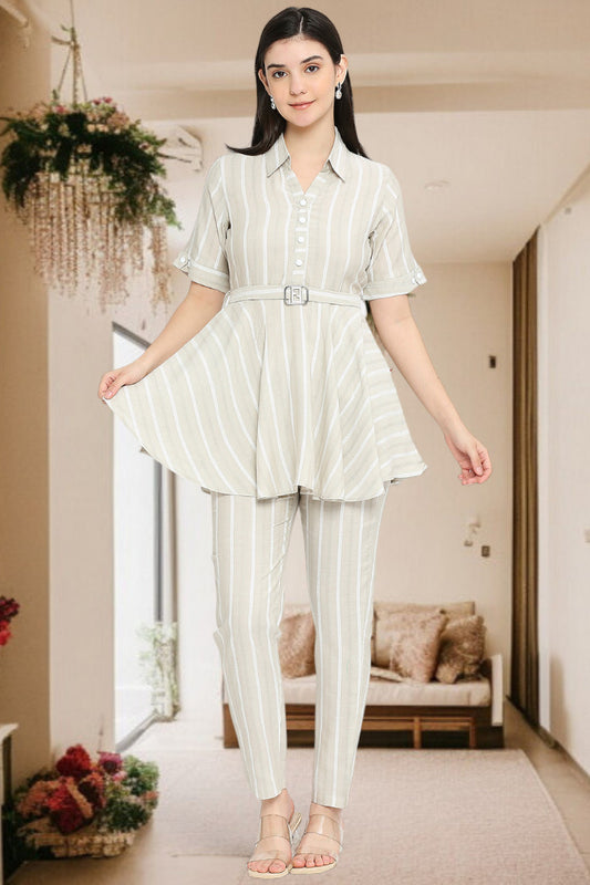 Trendy Cotton Co-ord Set – Stylish Two-Piece Outfit