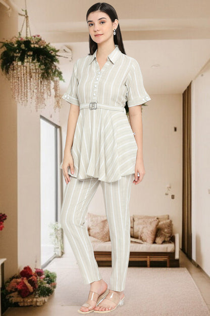 Trendy Cotton Co-ord Set – Stylish Two-Piece Outfit