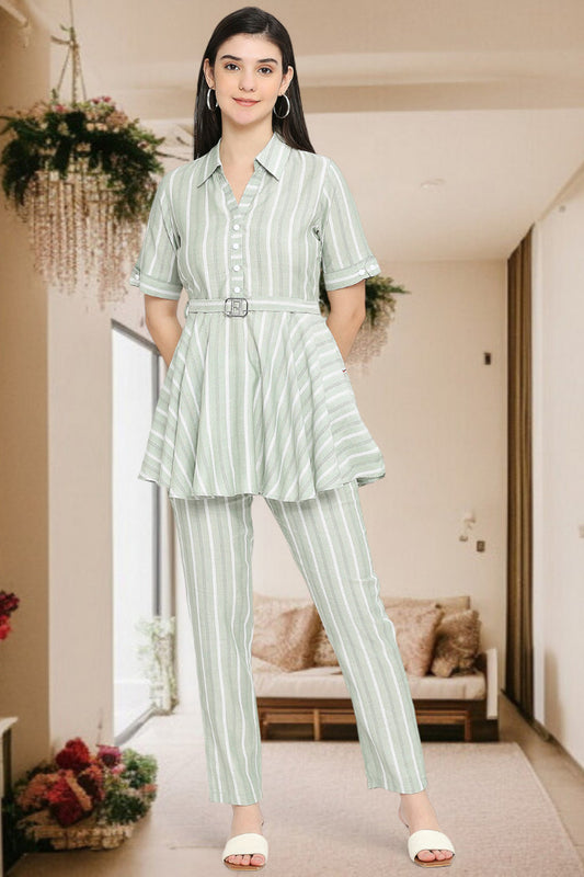 Trendy Cotton Co-ord Set – Stylish Two-Piece Outfit
