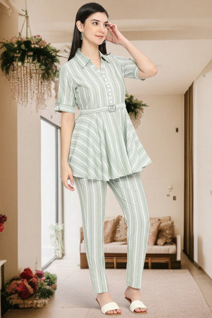 Trendy Cotton Co-ord Set – Stylish Two-Piece Outfit