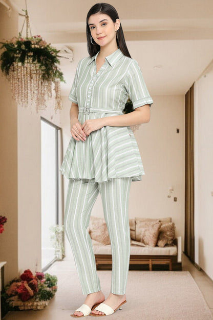 Trendy Cotton Co-ord Set – Stylish Two-Piece Outfit