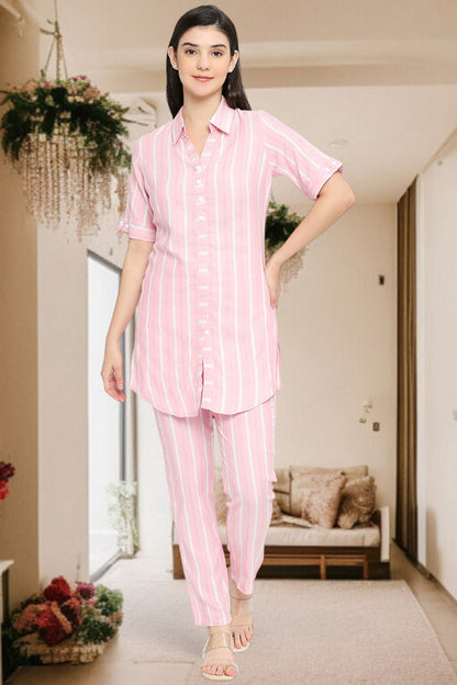 Trendy Cotton Co-ord Set – Stylish Two-Piece Outfit