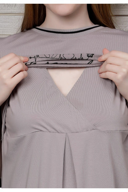 Zipless Maternity Dress – Perfect for Daily & Casual Wear