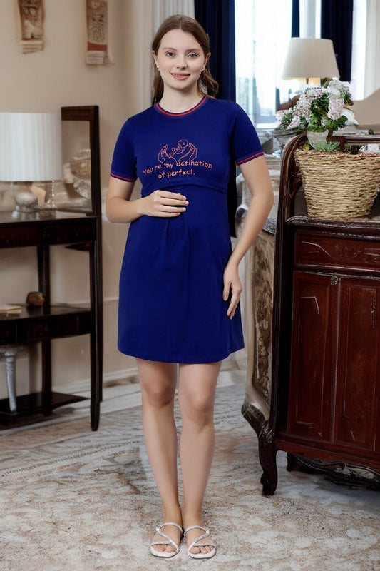 Zipless Maternity Dress – Perfect for Daily & Casual Wear