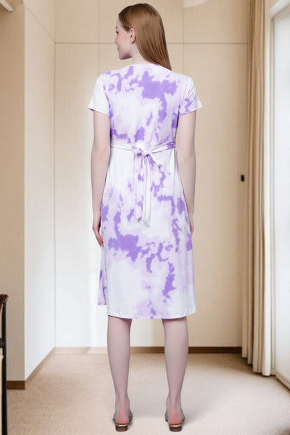 Stylish Pregnancy Dress – Soft Fabric, No Zipper