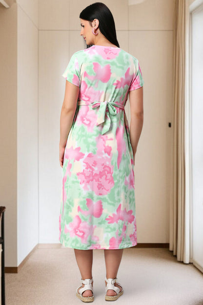 Zipless Maternity Dress – Perfect for Daily & Casual Wear