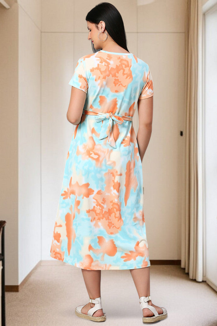 Zipless Maternity Dress – Perfect for Daily & Casual Wear